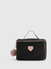 River Island Black Nylon Script Lunchbox - Image 1 of 5