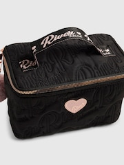 River Island Black Nylon Script Lunchbox - Image 4 of 5