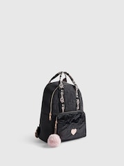 River Island Black Logo Nylon Backpack - Image 2 of 5