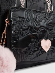 River Island Black Logo Nylon Backpack - Image 4 of 5