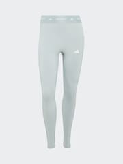 adidas Green Techfit Stash Pocket Full-Length Leggings - Image 7 of 7