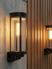 The Solar Centre Warm White/White Lavenham Solar Wall Lights - 2 Pack - Image 1 of 3