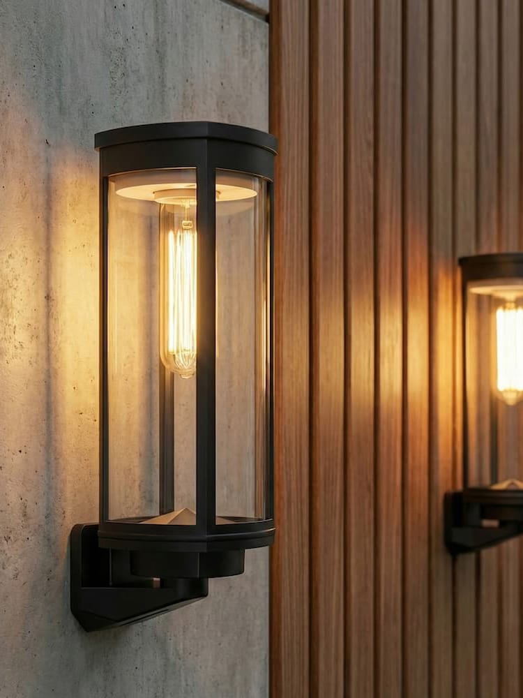 The Solar Centre Warm White/White Lavenham Solar Wall Lights - 2 Pack - Image 1 of 3 The Solar Centre Warm White/White Lavenham Solar Wall Lights - 2 Pack - Image 1 of 3
