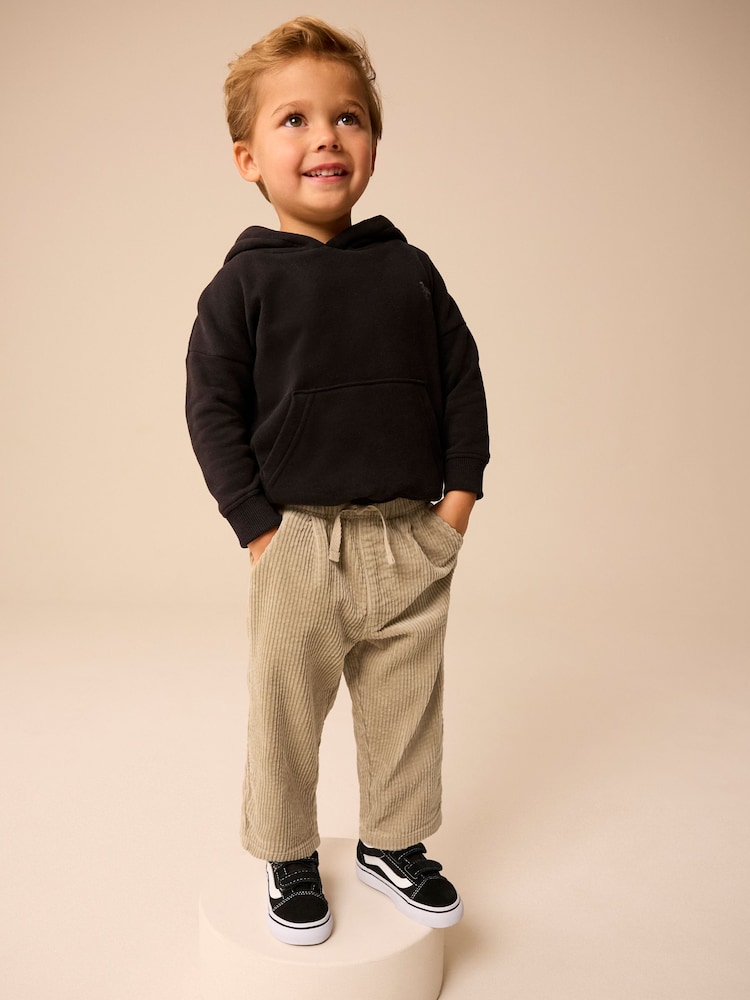 Stone - Strukturierte Cord-Hose zum Überziehen aus 100 % Baumwolle (3 Monate bis 7 Jahre) - Bild 1 von 8 Stone - Strukturierte Cord-Hose zum Überziehen aus 100 % Baumwolle (3 Monate bis 7 Jahre) - Bild 1 von 8
