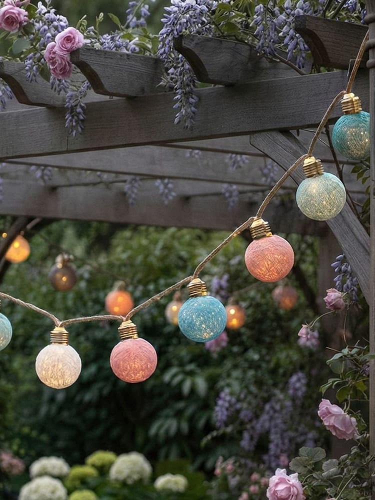 The Solar Centre Warm White Elan Solar Festoon Rope Lights - Image 1 of 1 The Solar Centre Warm White Elan Solar Festoon Rope Lights - Image 1 of 1