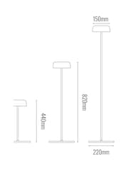 The Solar Centre Warm White Sundara Indoor/Outdoor Solar Floor Lamp - Image 4 of 4