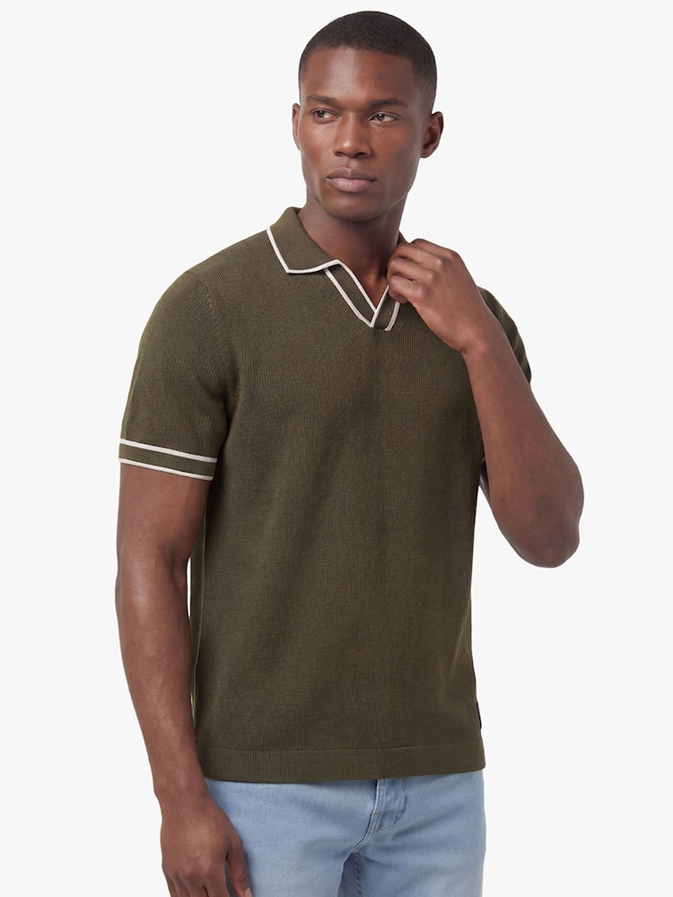 Luke 1977 Green Krakatoa Polo Shirt - Image 1 of 6 Luke 1977 Green Krakatoa Polo Shirt - Image 1 of 6