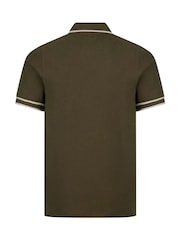 Luke 1977 Green Krakatoa Polo Shirt - Image 5 of 6