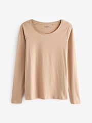 neutre - T-shirt manches longues Col rond  100% coton - Image 6 of 7
