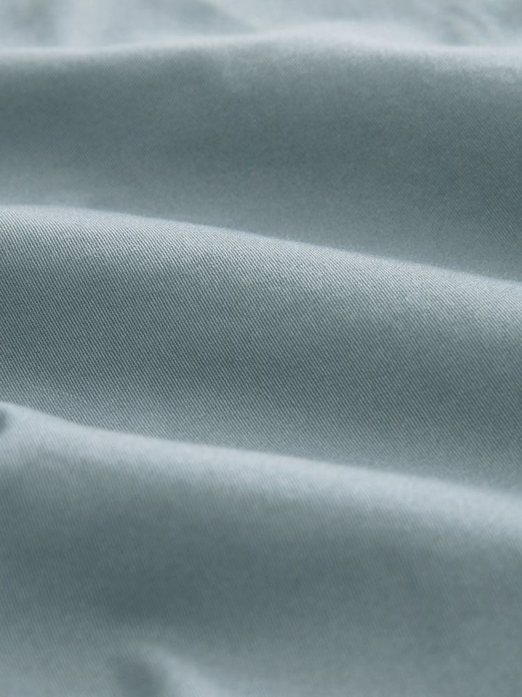 Pale Blue Slim Fit Stretch Chinos Shorts - Image 8 of 8