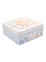 Widdop Blue Lion Keepsake Storage Box - Baby Boy - Image 1 of 4