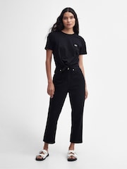 Barbour® International Soules Tie Front T-Shirt - Image 10 of 14