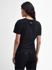 Barbour® International Soules Tie Front T-Shirt - Image 11 of 14