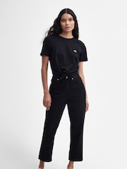 Barbour® International Soules Tie Front T-Shirt - Image 3 of 14