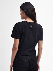 Barbour® International Soules Tie Front T-Shirt - Image 4 of 14