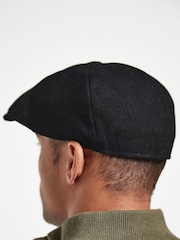 Black 'Christys' London Wool Baker Boy Hat - Image 2 of 4