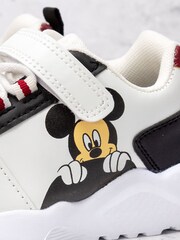 Vanilla Underground White Kids Disney Mickey Mouse Trainers - Image 5 of 6