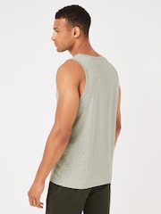 Grey Marl Regular Fit Vest - Image 3 of 5