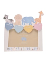 Widdop White Animal Data Frame 6" x 4 - Image 2 of 4