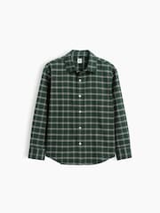Gap Green Relaxed Plaid Oxford Shirt (4-13yrs) - Image 4 of 4