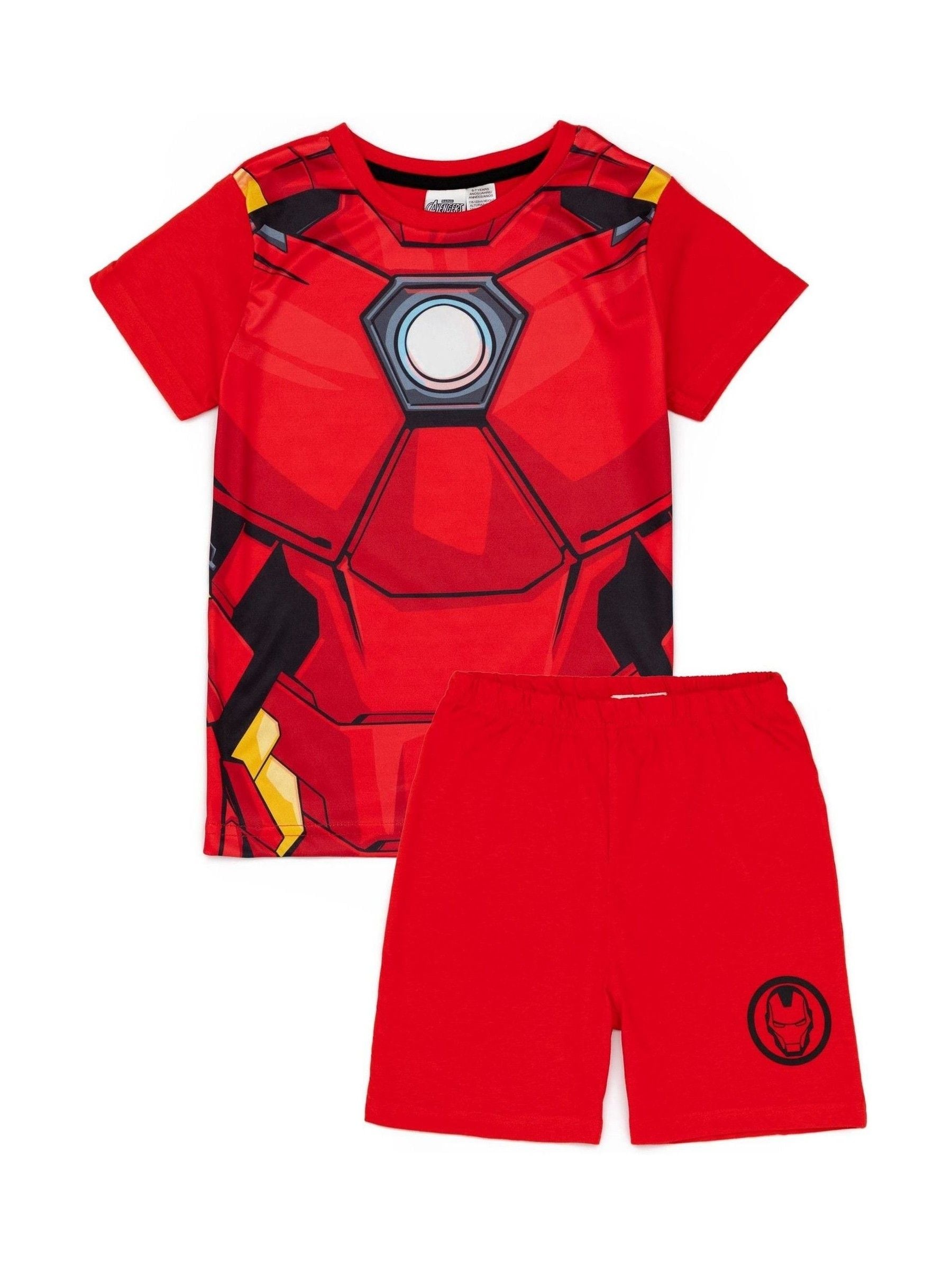 Buy Vanilla Underground Red Iron Man Boys Red Marvel Short 100 Cotton Pyjamas from Next South Africa