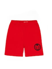 Vanilla Underground Red Iron Man Boys Red Marvel Short 100% Cotton Pyjamas - Image 3 of 5
