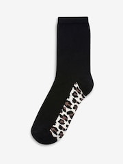 Neutral Animal Footbed Ankle Socks 5 Pack - Image 5 of 6