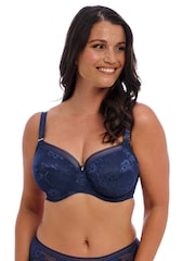 Fantasie Blue French Fusion Lace Underwire Full Cup Side Support Bra - Image 2 of 4