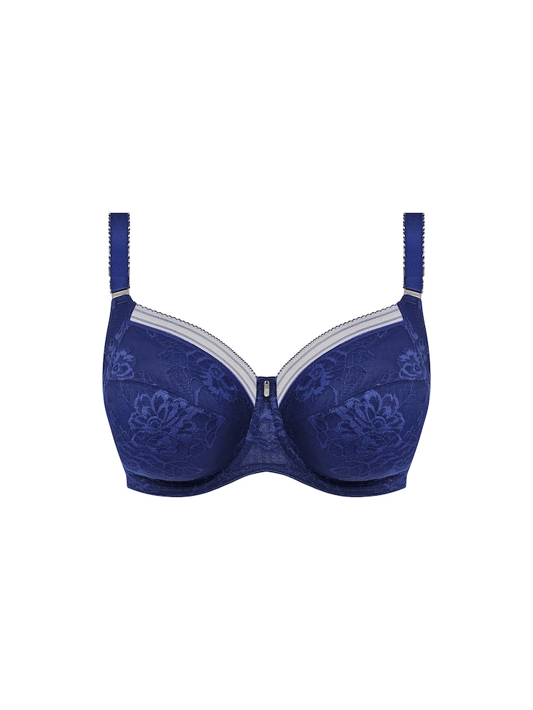 Fantasie Blue French Fusion Lace Underwire Full Cup Side Support Bra - Image 4 of 4