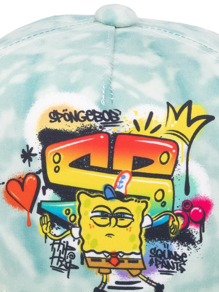 Vanilla Underground Blue SpongeBob SquarePants Kids Licensing Cap - Image 6 of 6