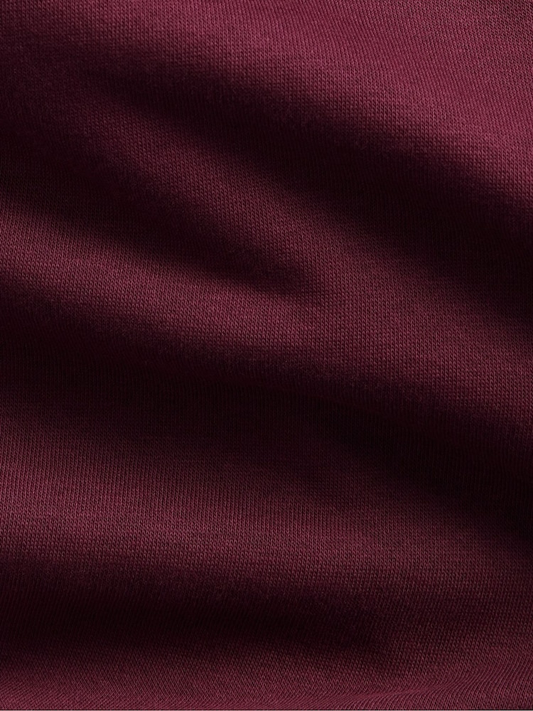 Burgunderrot - Gap VintageSoft Cropped Logo Hoodie - Bild 5 von 5