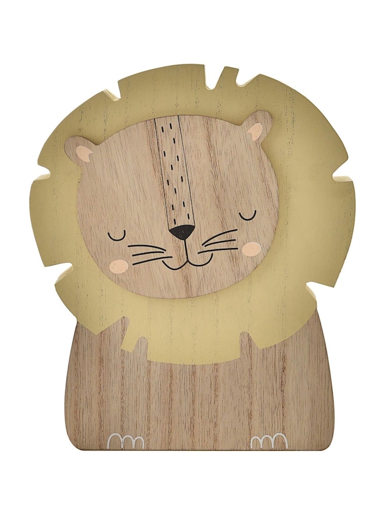 Widdop Brown Lion Shaped Money Box Gift Set - Image 2 of 5