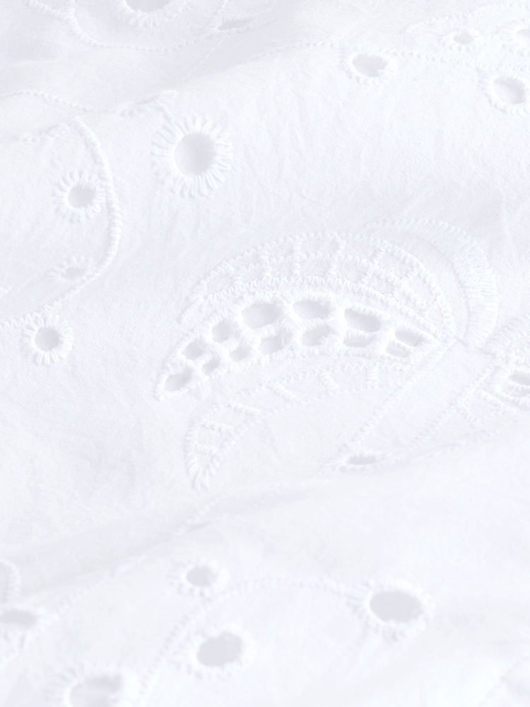 White Broderie Skort - Image 8 of 8