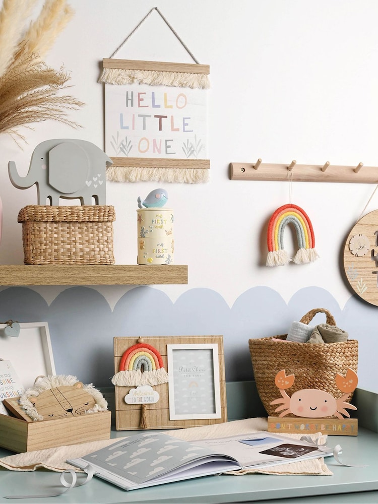 Widdop Multicoloured Macrame Rainbow Ornaments - Image 2 of 2