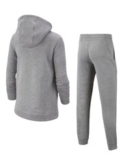 Nike Grey Club Fleece Tracksuit - Image 10 of 16