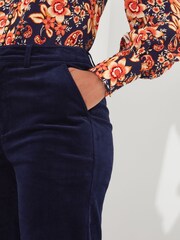 Joe Browns Blue Marvellous Moleskin Trousers - Image 3 of 4