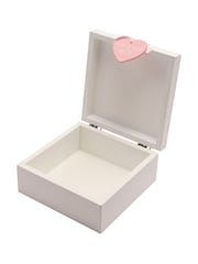Widdop White My Special Keepsake 16cm x 16cm Storage Box - Image 4 of 7