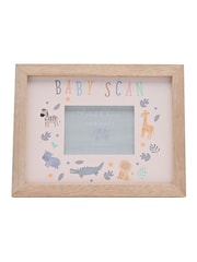 Widdop White Animal Border Baby Scan Frame 4" x 3 - Image 2 of 4