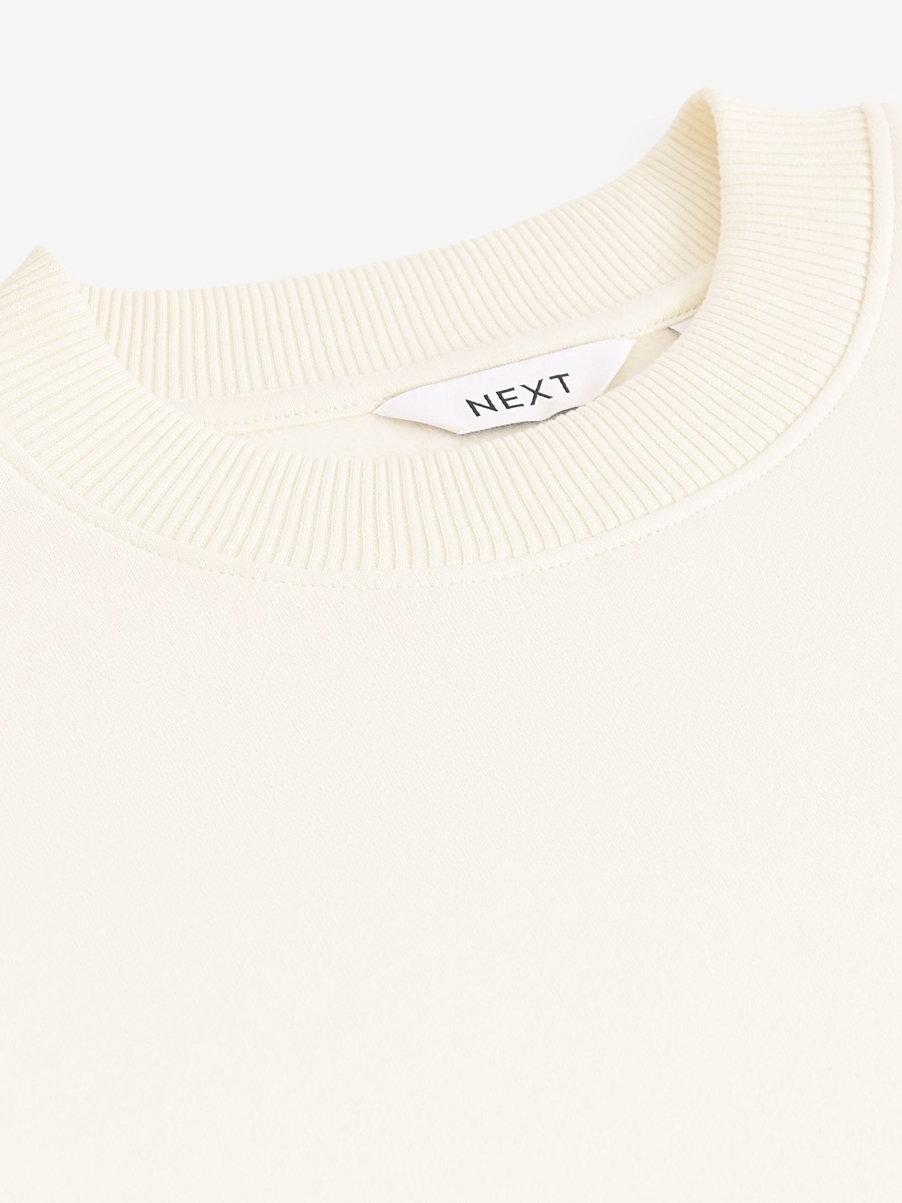 Next white sweatshirt deals