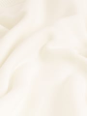Ecru White Regular Fit Jersey Cotton Rich Crew Sweatshirt - Image 8 of 8
