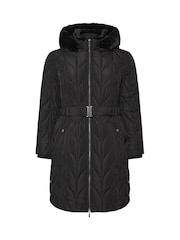 Evans Premium Faux Fur Parka Coat - Kuva 5 / 5