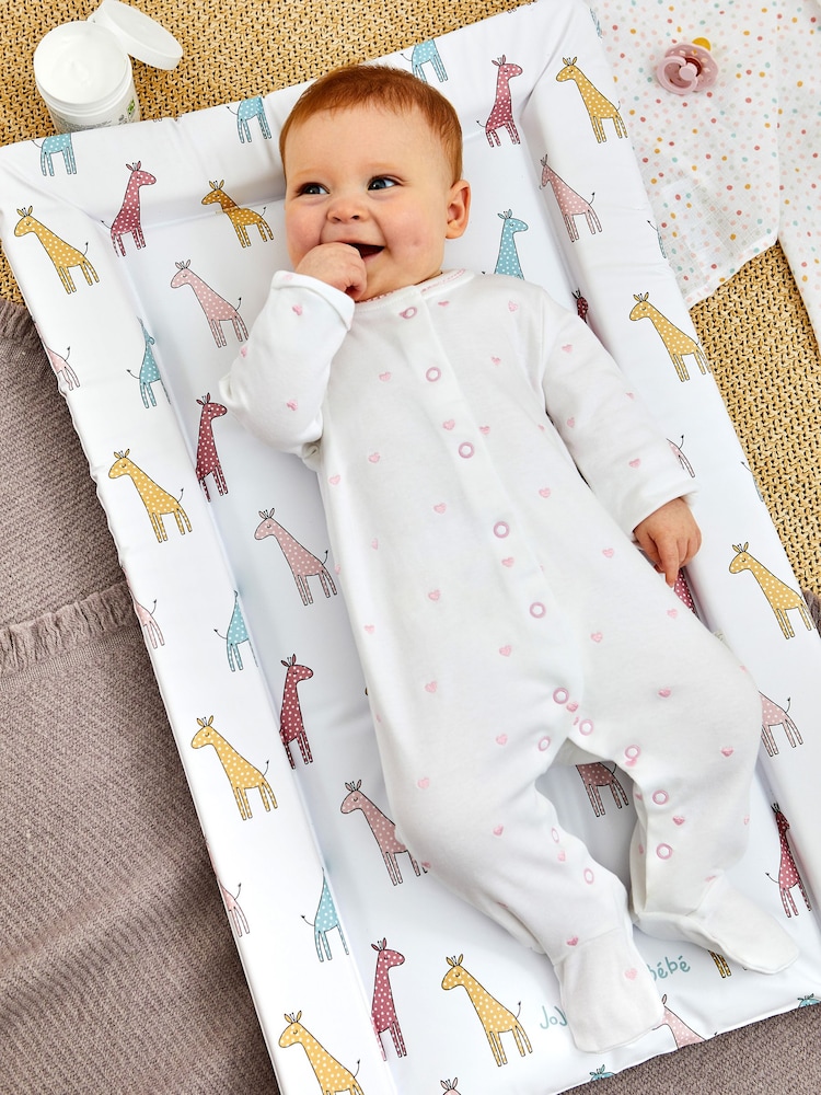 JoJo Maman Bébé Multi Giraffe Changing Mat - Image 2 of 4 JoJo Maman Bébé Multi Giraffe Changing Mat - Image 2 of 4