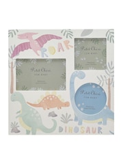 Widdop White Dinosaur Collage Frame - Image 1 of 5