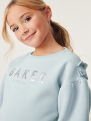 Baker by Ted Baker (12-18mths- 13yrs) Bow Sweater and Joggers Set - Image 7 of 10
