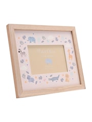 Widdop White Animal Border Frame 6" x 4 - Image 1 of 4