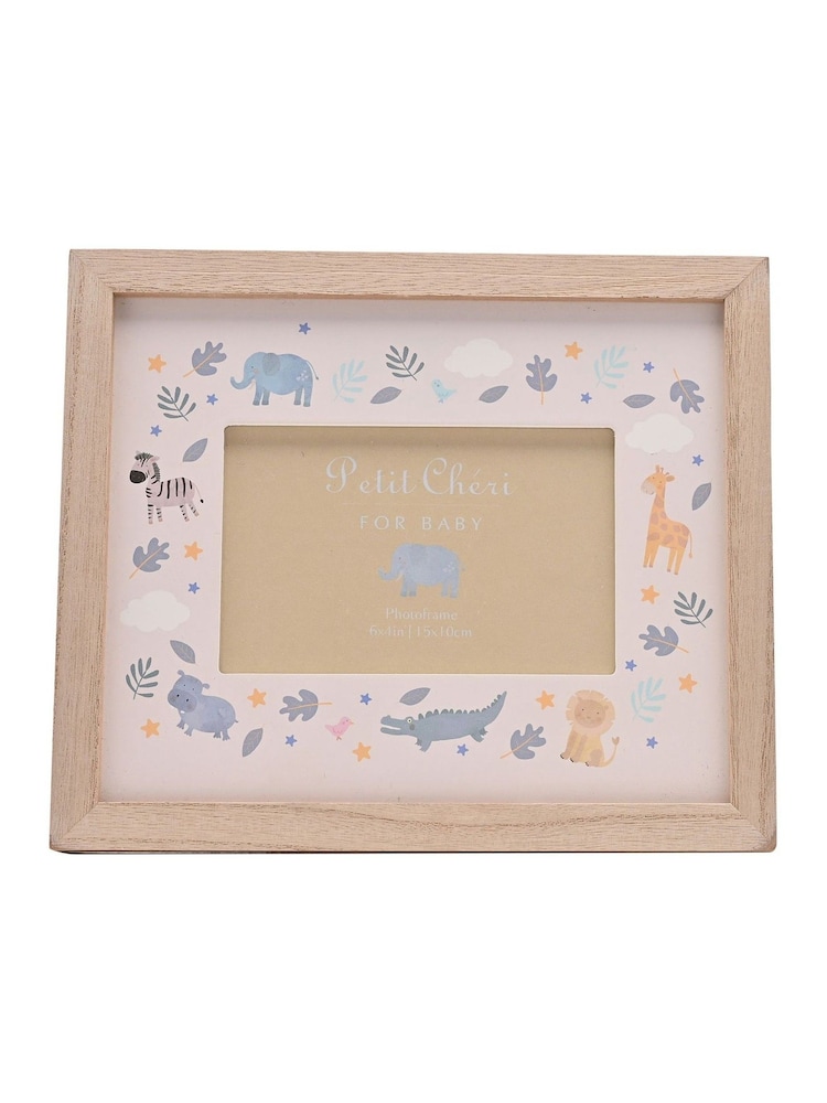 Widdop White Animal Border Frame 6" x 4 - Image 2 of 4