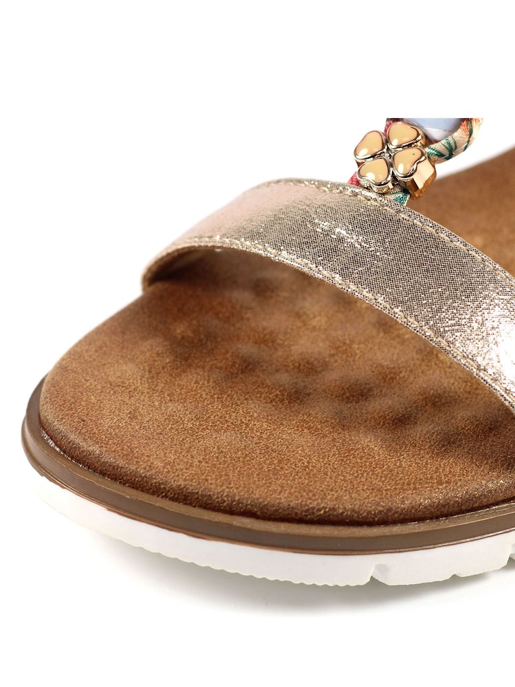 Lunar Gold Sandals - Image 7 of 7 Lunar Gold Sandals - Image 7 of 7