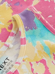 Bright Tie Dye Boxy Rib Vest (3-16yrs) - Image 7 of 7