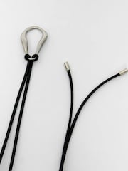 Threadbare Black Faux Leather Rope Belt - Image 3 of 3