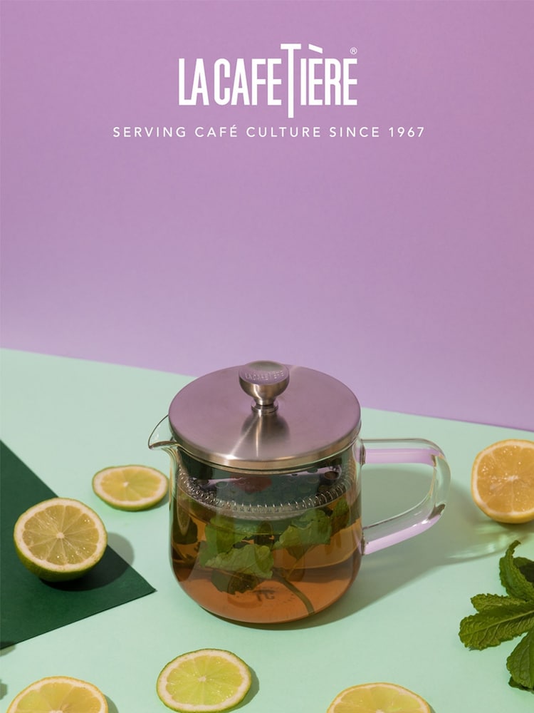 Tetera de cristal para 2 tazas con infusor para hojas sueltas de La Cafetiere - Imagen 1 de 2 Tetera de cristal para 2 tazas con infusor para hojas sueltas de La Cafetiere - Imagen 1 de 2